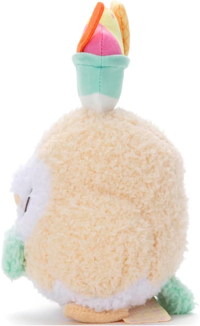 Takara Tomy Poképiece Plush (Sweets Ver.) Rowlet Plush Toy Height Approximately 5.5 inches (14 cm)