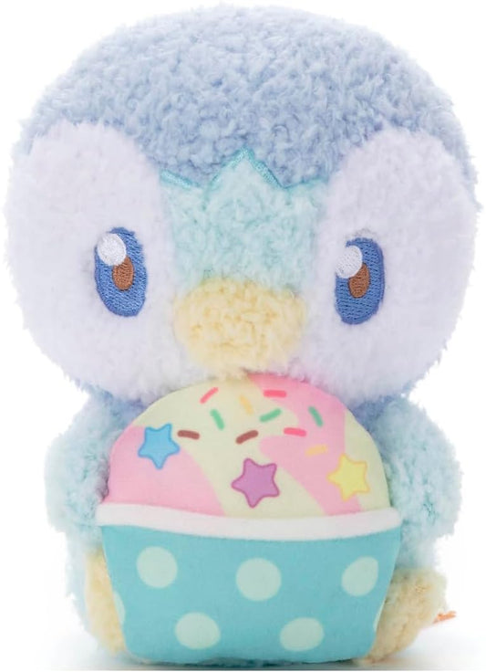 Takara Tomy Pokepiece Plush Piplup (Sweets Ver.) Plushie Plush Toy Height 5.1 inches (13 cm)