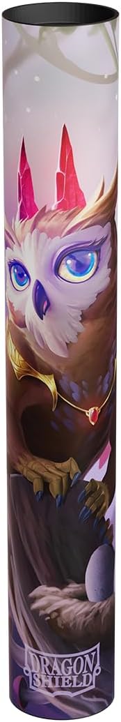 Dragon Shield Playmat – Standard Size TCG Playmat with Stitched Edges & Non-Slip Rubber Backing – Included Tube for Transport & Protection | Spirit Animals - The Dragowlis | Standard Size TCG, Stitched Edges, Non-Slip Rubber Backing, Included Tube for Tr