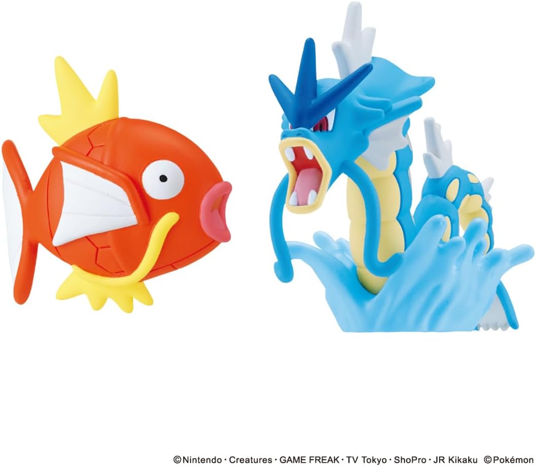 Takara Tomy Pokemon Moncolle Gyarados and Magikarp Set