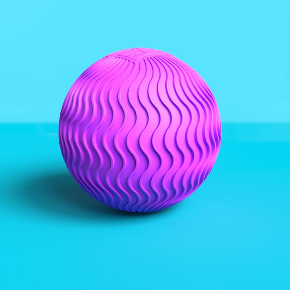 Schylling: Ripples Super NeeDoh - Surprise Style! (1) 4.25" Toy in Assorted Neon Colors & Textures, Doh-Filled, Stress Reliever, Squish-Squeeze-Pull