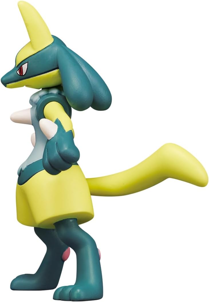 Takara Tomy Pokemon Moncolle 2 Inch Figure MS-52 Shiny Lucario