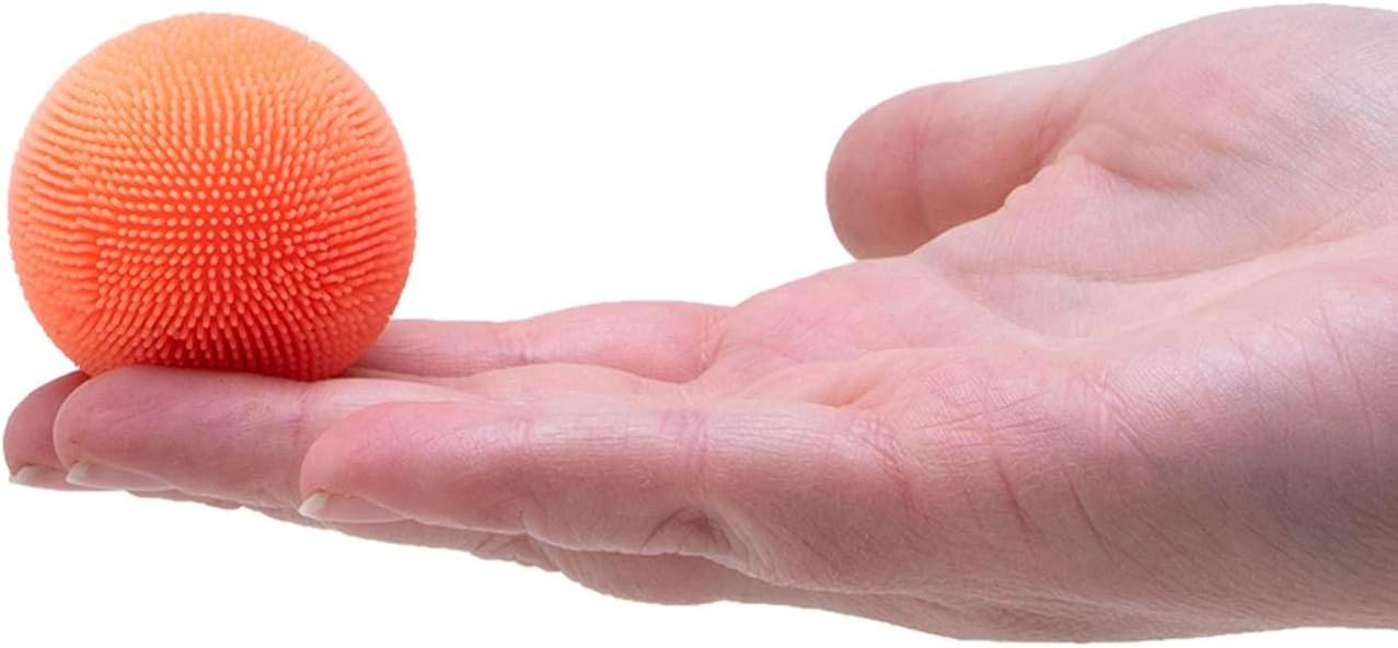 Schylling Teenie NeeDoh Fuzz Ball - 3 Teenie Squeeze Toys with a Velvet Texture and Soft Cloud Squish - 1" Balls - Color May Vary