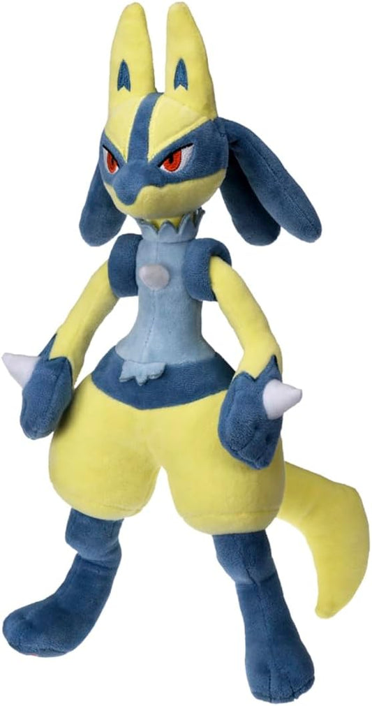 Takara Tomy Pokemon Plush Shiny Lucario - 8 Inches