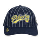 Pokemon Center Pikachu Navy Stripe Baseball Hat (One Size-Adult)