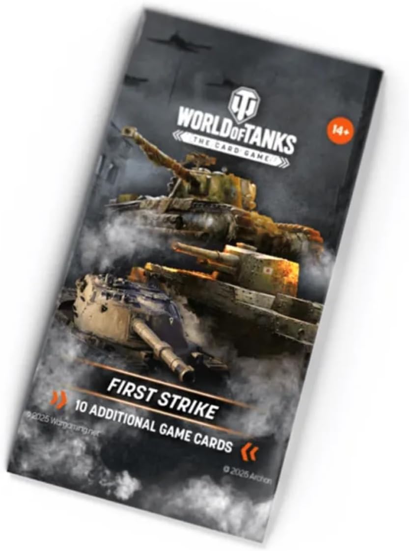 Archon Studio World of Tanks Card Game - First Strike Booster Box (24 Packs)