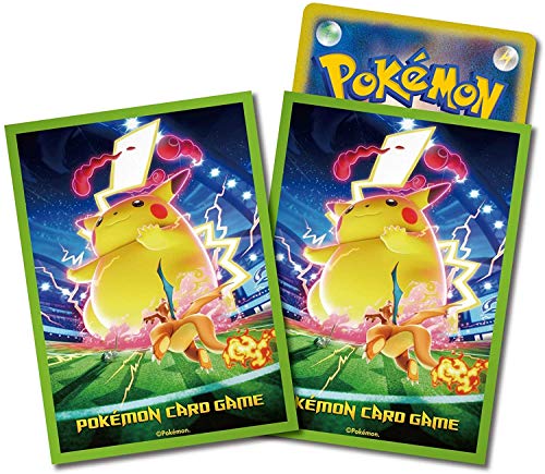 Pokemon Pikachu Gigantamax Form 65ct Printed Art Card Sleeves