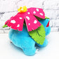 Sanei PP94 Pokemon All Star Collection Venusaur Plush, 4"