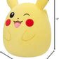 Squishmallows Pokemon Center Exclusive 12-Inch Winking Pikachu Stuffed Animal Plush Toy (Winking Pikachu)
