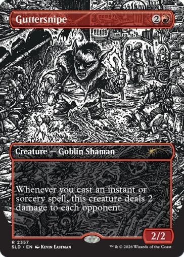 Magic: The Gathering Secret Lair Featuring: Kevin Eastman (Inks) Non-Foil Edition