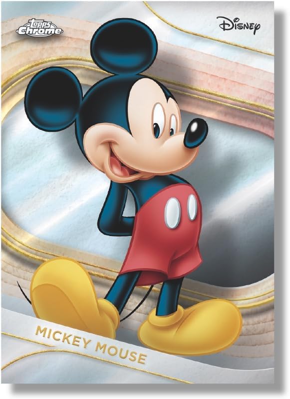 Topps 2025 Chrome Disney - Value Box (4 Cards per Pack, 7 Packs per Box)