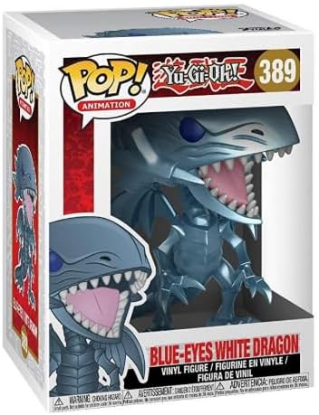 Funko Pop Animation: Yu-Gi-Oh! - Blue Eyes White Dragon Collectible Figure, Multicolor