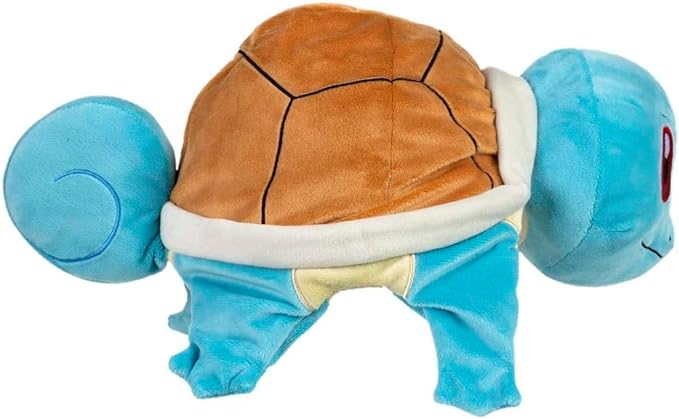 Pokemon Center: Squirtle Pokemon Partner Plush Hat (One Size-Adult) Multicolor