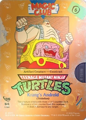 Magic: The Gathering Secret Lair x Teenage Mutant Ninja Turtles: VHS Villains Foil Edition