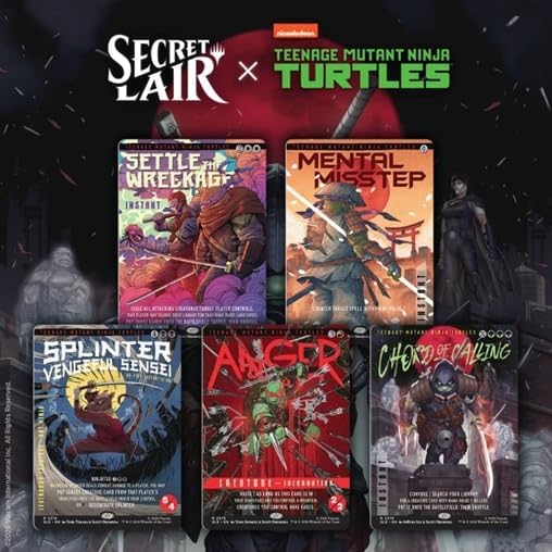 Magic: The Gathering Secret Lair x Teenage Mutant Ninja Turtles: The Last Ronin Foil Edition
