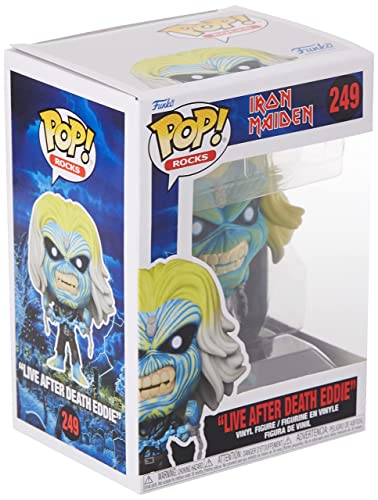 Funko POP Rocks: Iron Maiden - Eddie - Live After Death,Multicolor