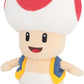 Sanei Boeki Super Mario All Star Collection 7.5" Toad Plush, Small