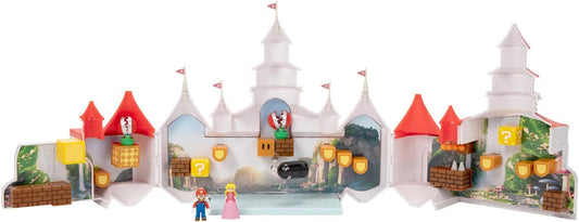 Sanei Boeki Trading TSM-13 The Super Mario Bros Movie DX Playset Peach Castle W 9.6 x D 3.7 x H 8.2 inches (24.5 x 9.5 x 20.8 cm) Miscellaneous Goods