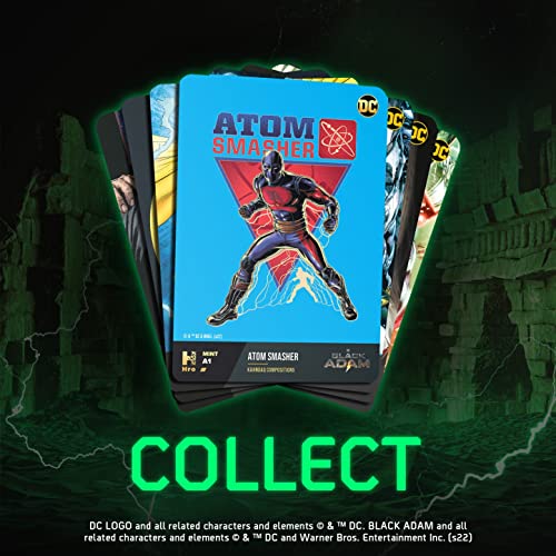 DC Comics Unlock The Multiverse | Hro Chapter 2: 4-Pack Premium Booster Box, Hybrid NFT Trading Cards, 29 Trading Cards Pack, Black (10035880-0001)