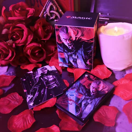 Magic: The Gathering - Innistrad Crimson Vow 100+ Deck Box V6 Featuring Odric, Blood-Cursed - Protect Your Cards While On The Go and Show Up to Battle in Style Against Friends and Enemies