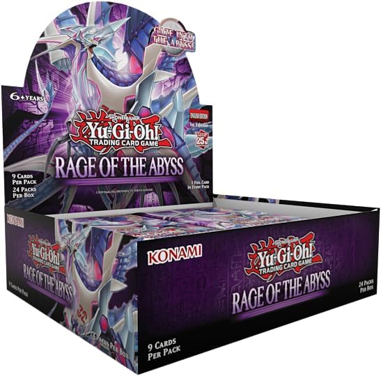 YU-GI-OH! TCG - RAGE OF THE ABYSS (BOX 24 BAGS) - ENGLISH