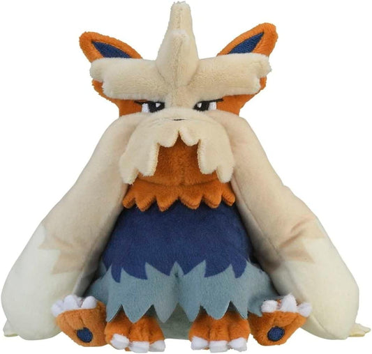 Pokemon Center: Stoutland Sitting Cuties Plush, 6 Inch