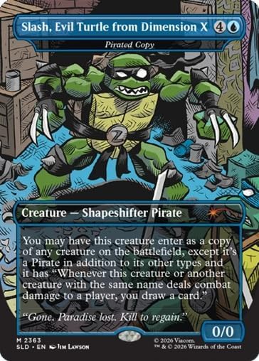 Magic: The Gathering Secret Lair x Teenage Mutant Ninja Turtles: The Mighty Mutanimals Non-Foil Edition
