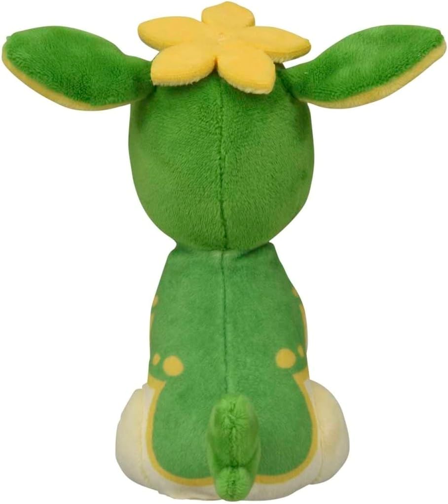 Pokemon Center: Deerling (Summer Form) Sitting Cuties Plush, 5 ¾ Inch