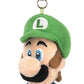 Sanei Boeki MM02 Super Mario All Star Collection Luigi Mascot, W3.5 x D2.8 x Height 6.1 inches (9 x 7 x 15.5 cm), Plush Mascot