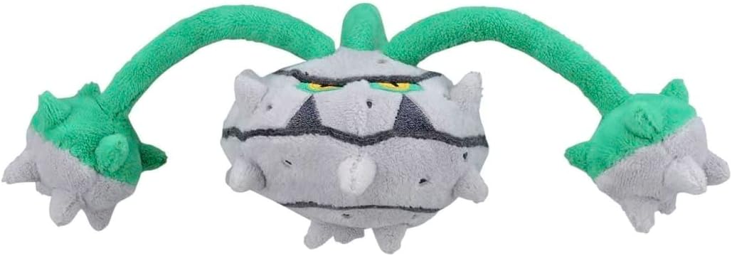 Pokemon Center: Ferrothorn Sitting Cuties Plush, 4 Inch