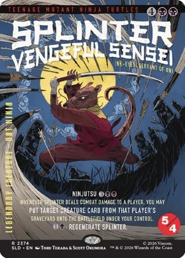 Magic: The Gathering Secret Lair x Teenage Mutant Ninja Turtles: The Last Ronin Foil Edition