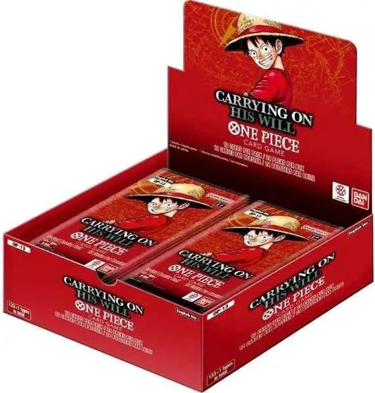 One Piece TCG: Carrying on His Will Booster Box (OP-13) - 24 Packs - Presale Ships 11/07/2025