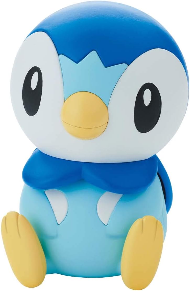 BANDAI Spirits Pokemon Plamo Collection Quick!! 06 Piplup Color Coded Plastic Model