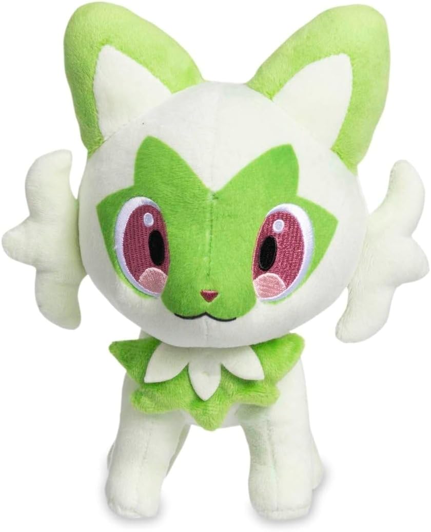 Pokemon Center: Sprigatito Poké Plush, 7 ¾ Inch