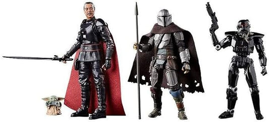 Star Wars The Vintage Collection The Mandalorian Rescue Set Multipack 3.75-Inch SDCC Exclusive F5551 Multicolored Play Set by Hasbro Ages 4 and Up