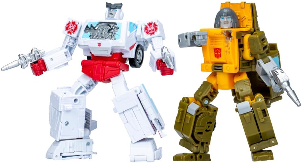 Transformers Studio Series Deluxe The Transformers: The Movie Brawn & Autobot Ratchet