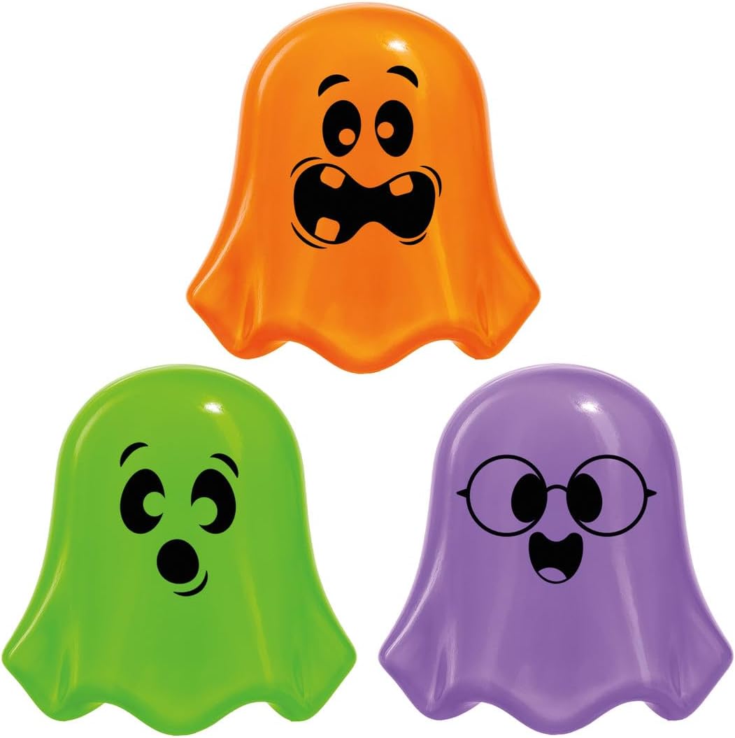 Schylling Needoh Needohween Baby Boos - Sensory Squeeze Toy - (1 Pack of 3 Baby Boos)
