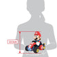 Sanei Boeki MKW01 Super Mario Kart World Mario Plush Toy W6.7 x D10.6 x H8.9 inches (W17 x D27 x H22.5 cm)