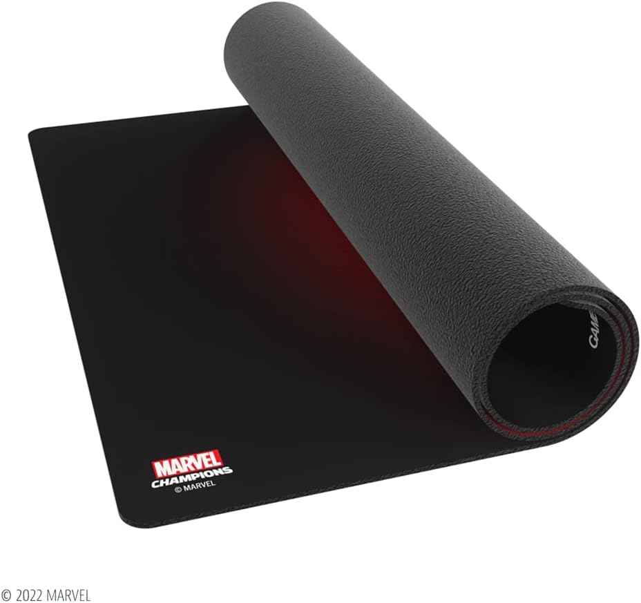 Gamegenic Marvel Champions Spider-Woman Game Mat | Slip-Resistant 24" by 14" Rubber Mat | Designed for Use with Marvel Champions The Card Game | Compatible with Other TCGs and LCGs | Made