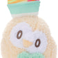 Takara Tomy Poképiece Plush (Sweets Ver.) Rowlet Plush Toy Height Approximately 5.5 inches (14 cm)