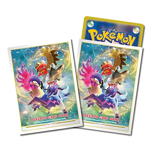 Pokemon Center Original Card Game Sleeve Hisuian Decidueye H Typhlosion H Samurott 64 sleeves