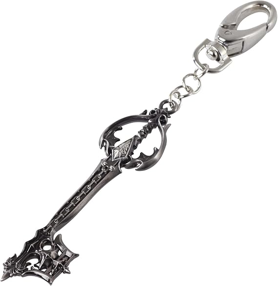 Square Enix Kingdom Hearts Keyblade Key Holder, Memories of Passed For, W30 x D10 x H160 mm, Metal