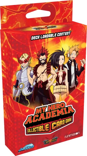 My Hero Academia Collectible Card Game Series 2 Crimson Rampage Deck-Loadable Content | Trading Card Game for Adults and Teens | Ages 14+ | 2 Players | Avg. Playtime 20-30 Mins | Made by Jasco Games