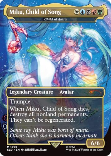 Magic the Gathering Secret LAIR X Hatsune Miku: Digital Sensation - English (Non-Foil)