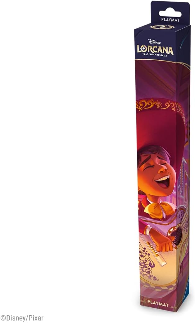 Ravensburger Disney Lorcana TCG Hyperia City Playmat Featuring Miguel Rivera - Promising Musician