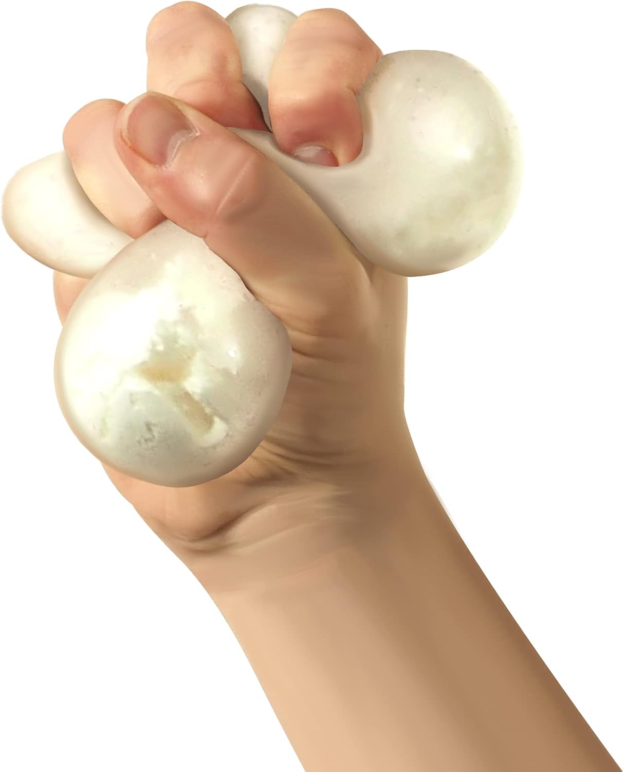 Schylling Snowball Crunch NeeDoh Stress Ball Toy