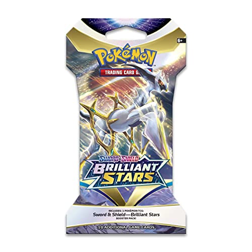 8 Packs Pokemon TCG 10 Card Booster Pack Sword Shield 09 Brilliant Star