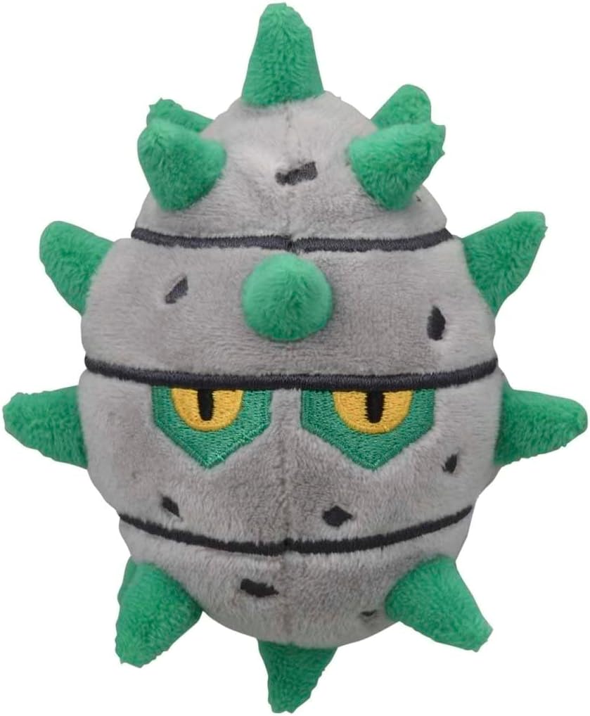 Pokemon Center: Ferroseed Sitting Cuties Plush, 4 Inch