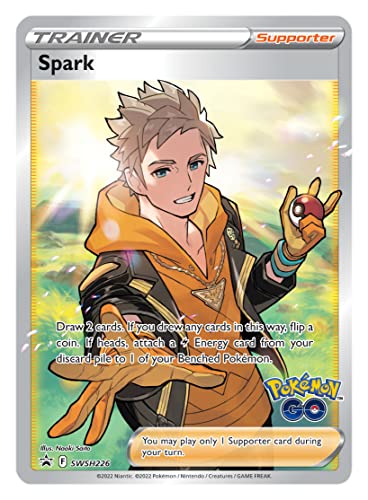 Pokemon TCG: GO Special Collection - Team Instinct (1 Foil Promo Card, 1 Deluxe pin & 6 Booster Packs)