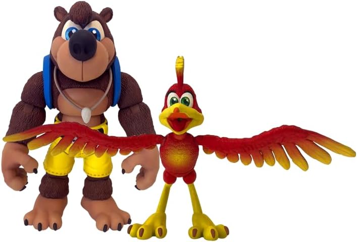 Premium DNA Toys Action Figure Banjo Kazooie - Banjo + Kazooie 2-Pack